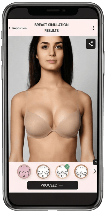 Breast simulator flow preview